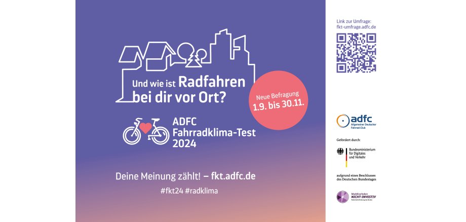 ADFC-Fahrradklima-Test 2024