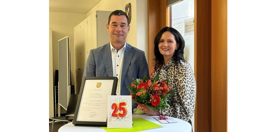 25 Jahre Öffentlicher Dienst Karin Schütz